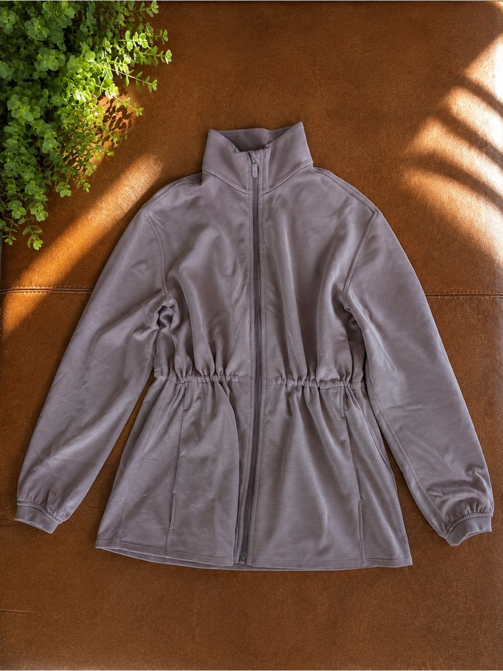 lululemon athletica Women's Mauve Zip-Front Utility Jacket